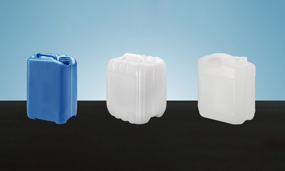Máquina de moldeo por soplado de barriles de apilamiento químico