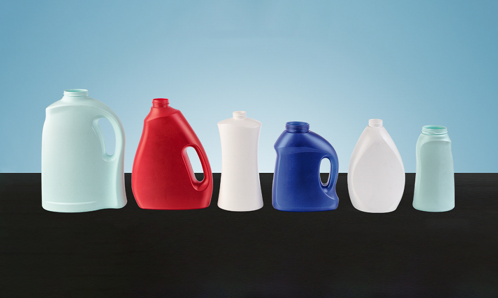 Máquina de moldeo por soplado de botellas de champú