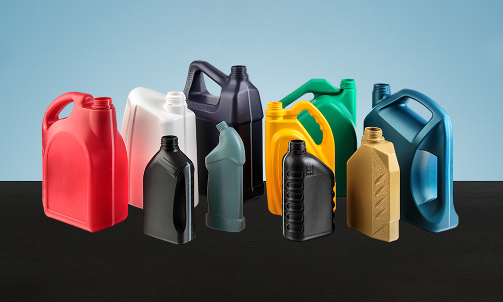 Máquina de moldeo por soplado de botellas de aceite lubricante